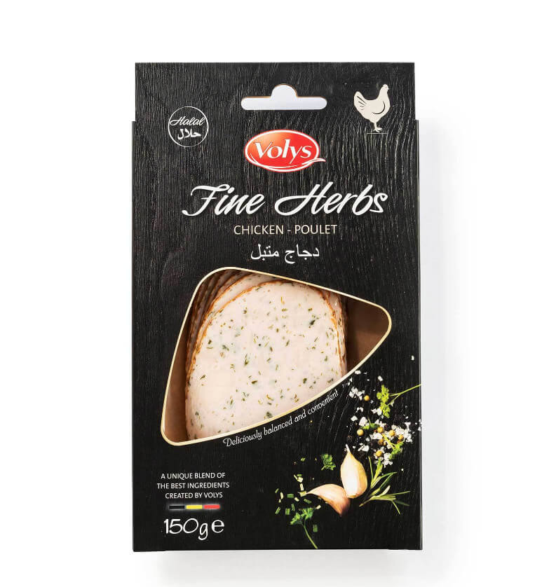 Volys Fine Herb Herbs Chicken Sliced 150g