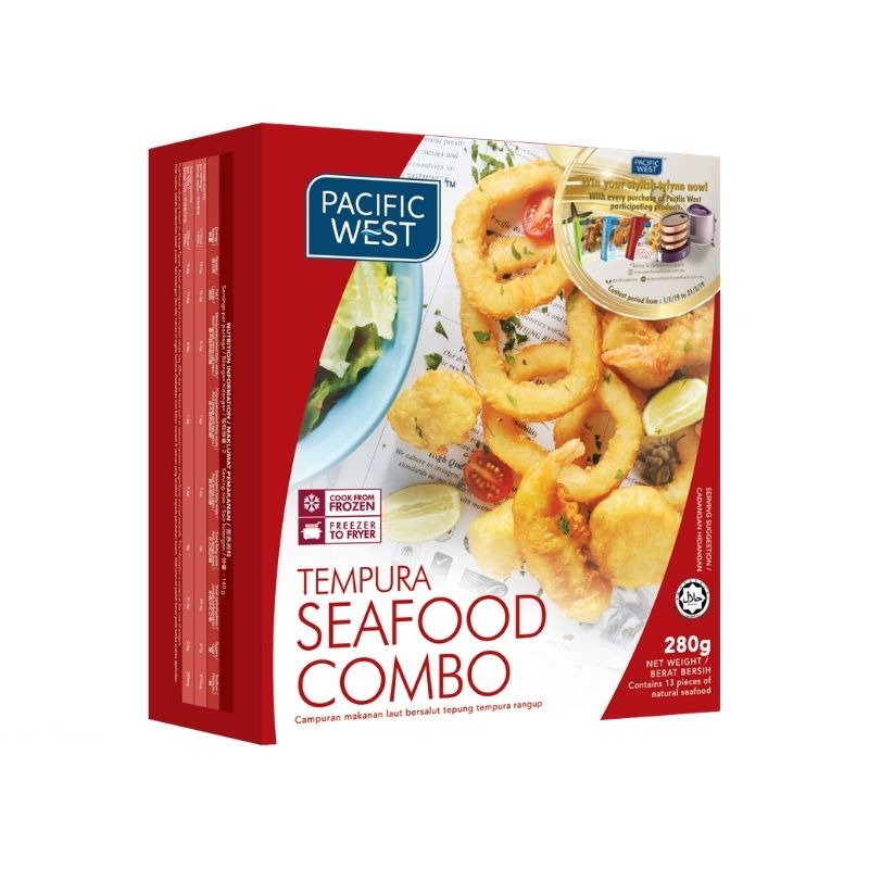 Pacific West Tempura Seafood Combo (280g)