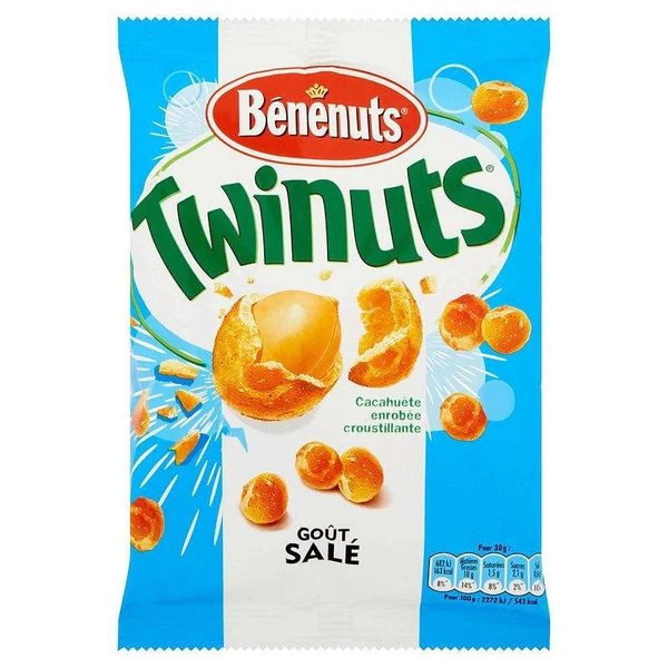 Benenuts Twinuts Crunchy Coated Peanuts Salted flavour (150g)
