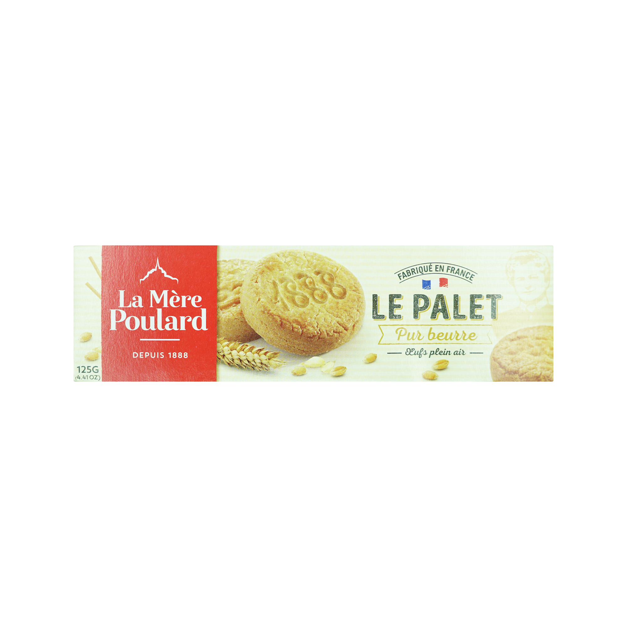 Mere Poulard Pure Butter Palets Biscuits (125g)