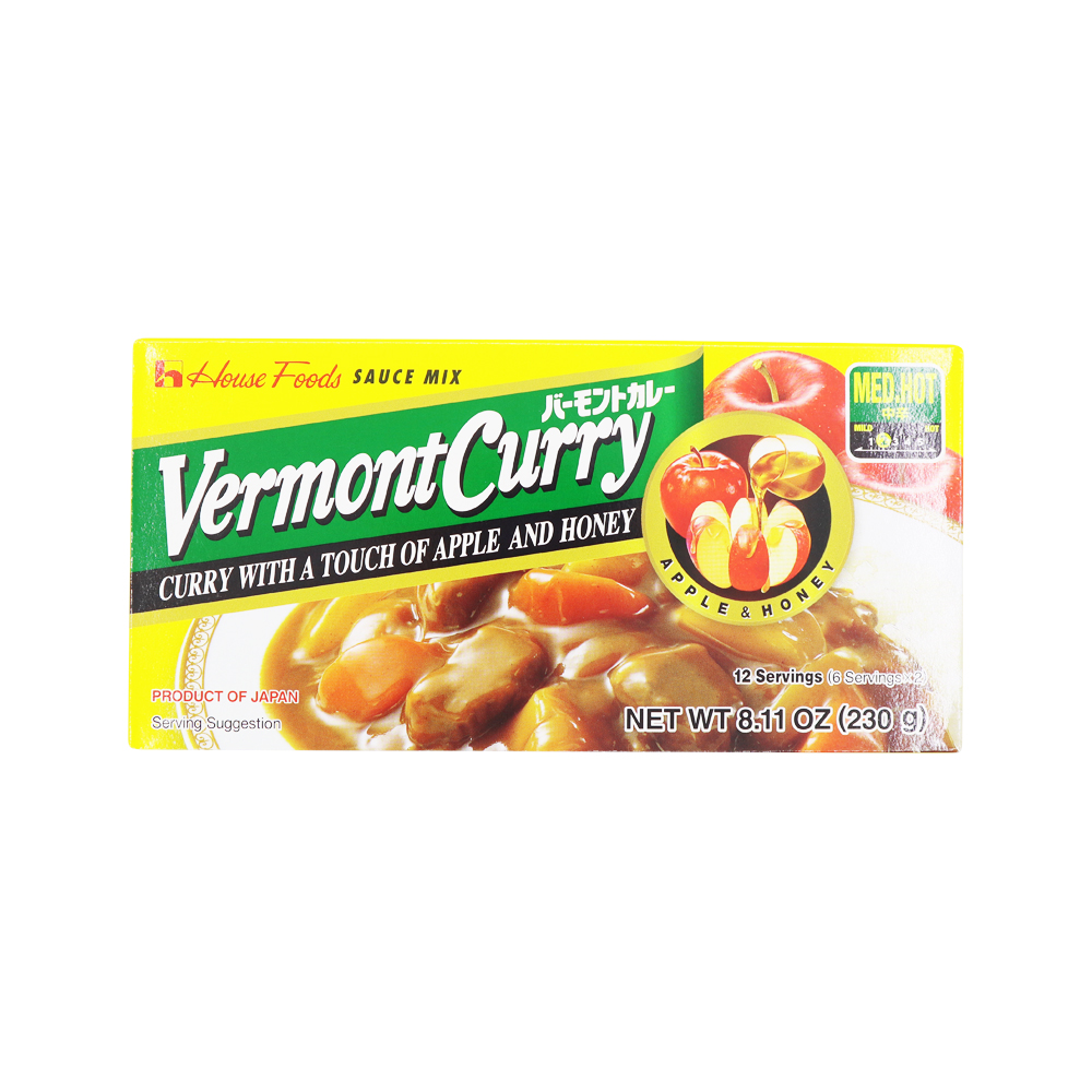 House Vermoni Curry – Medium Hot 230g
