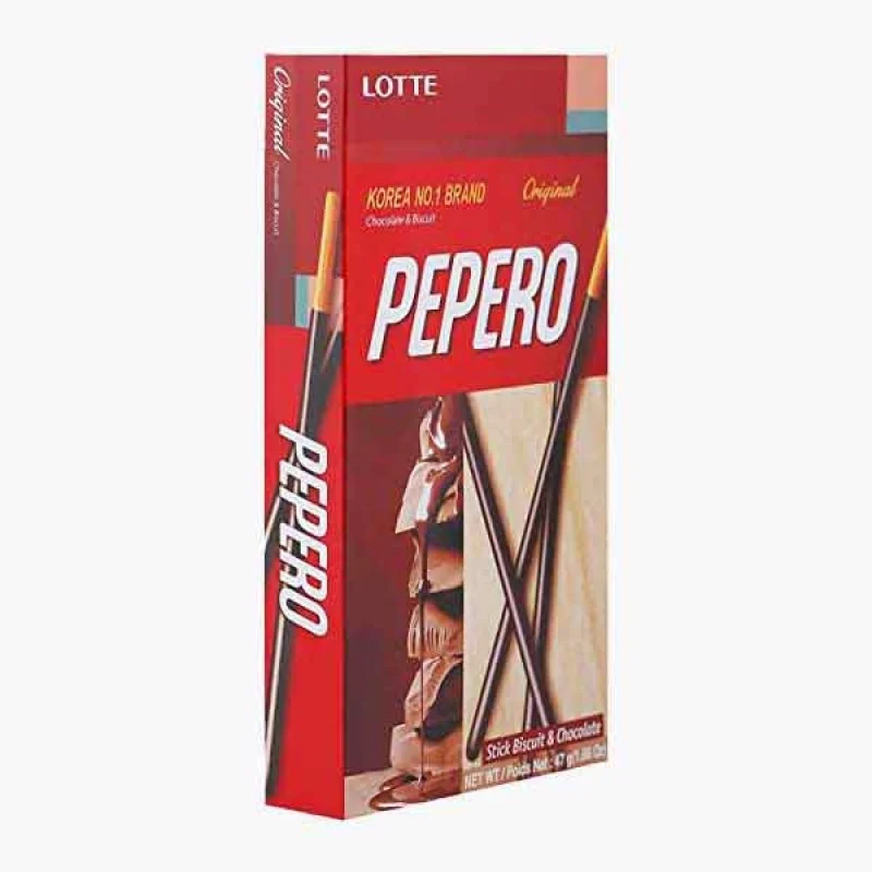 Lotte Pepero Stick Biscuit Chocolate (47g)