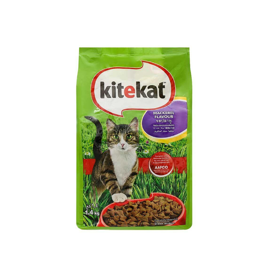 Kitekat Cat Food Mackerel Bag (1.4Kg)
