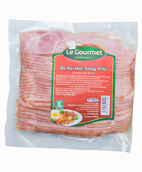 Le Gourmet Smoked Lean Bacon
XL 200g