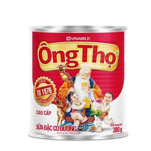 “Ong Tho” Red Sweetened Milk (380g)