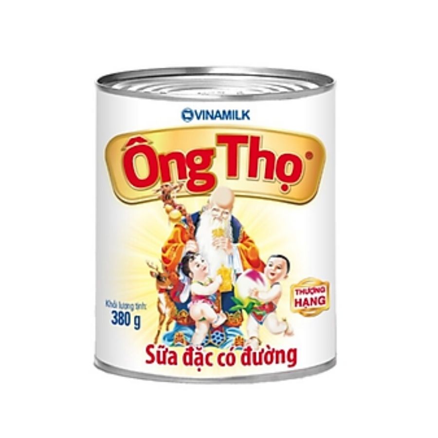 “Ong Tho” White Sweetened Milk (380g)