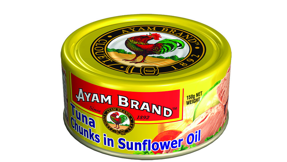 Ayam Brand Tuna In Sunflower Oil  150g