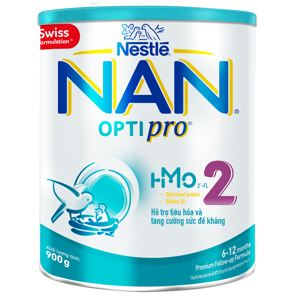 Nan Optipro 2 Milk Powder (900g)