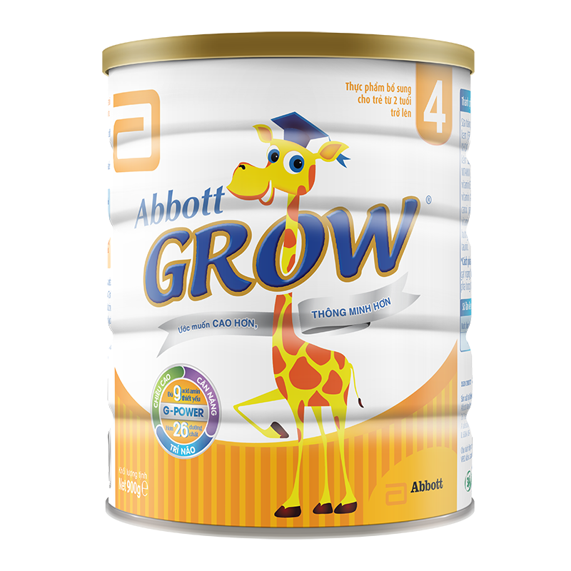 Abbott Grow 4 G-Power Vanilla (900g)