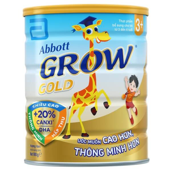 Abbott Grow Gold 3 Vanilla (900g)