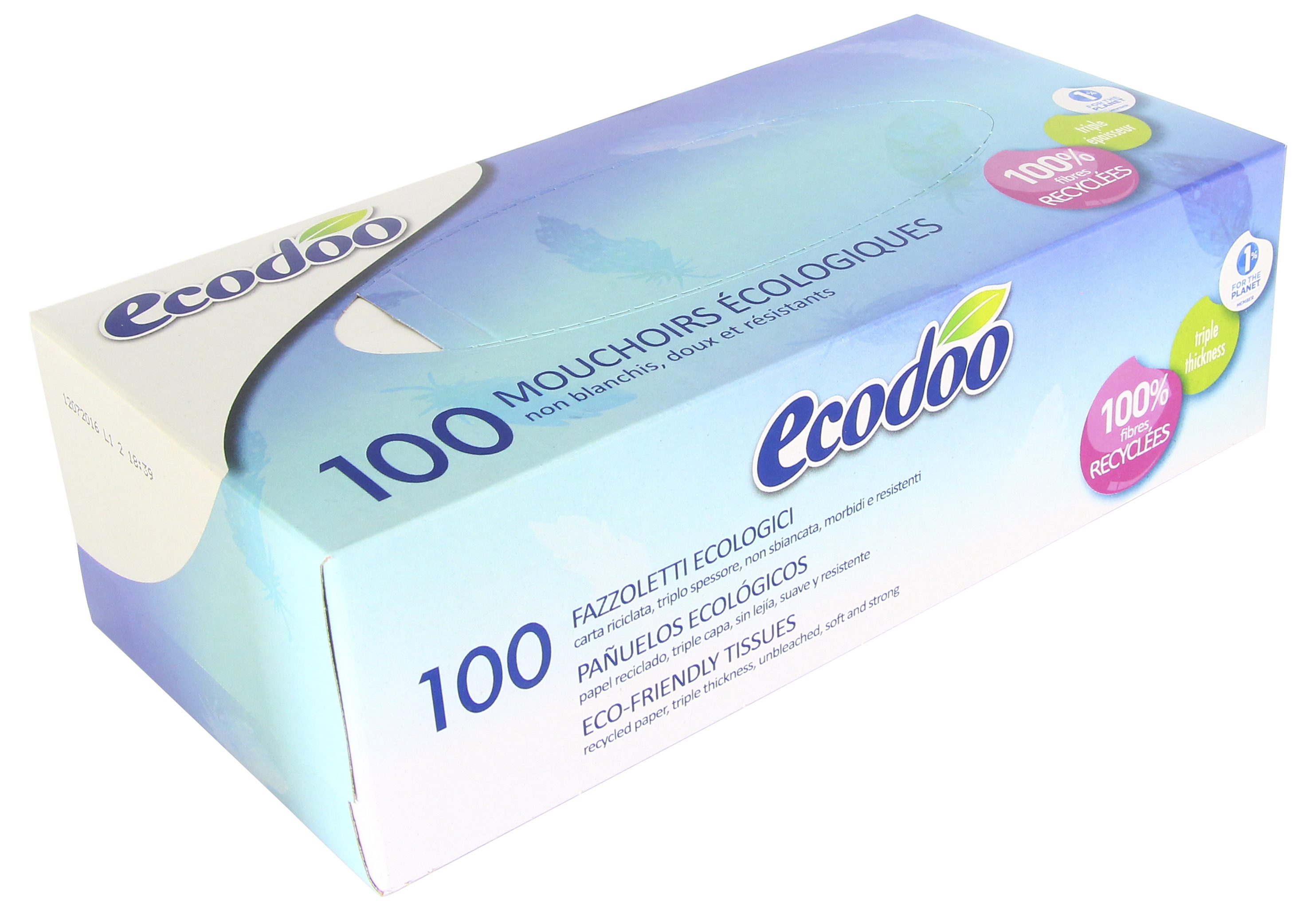 Ecodoo Tissues 100pcs