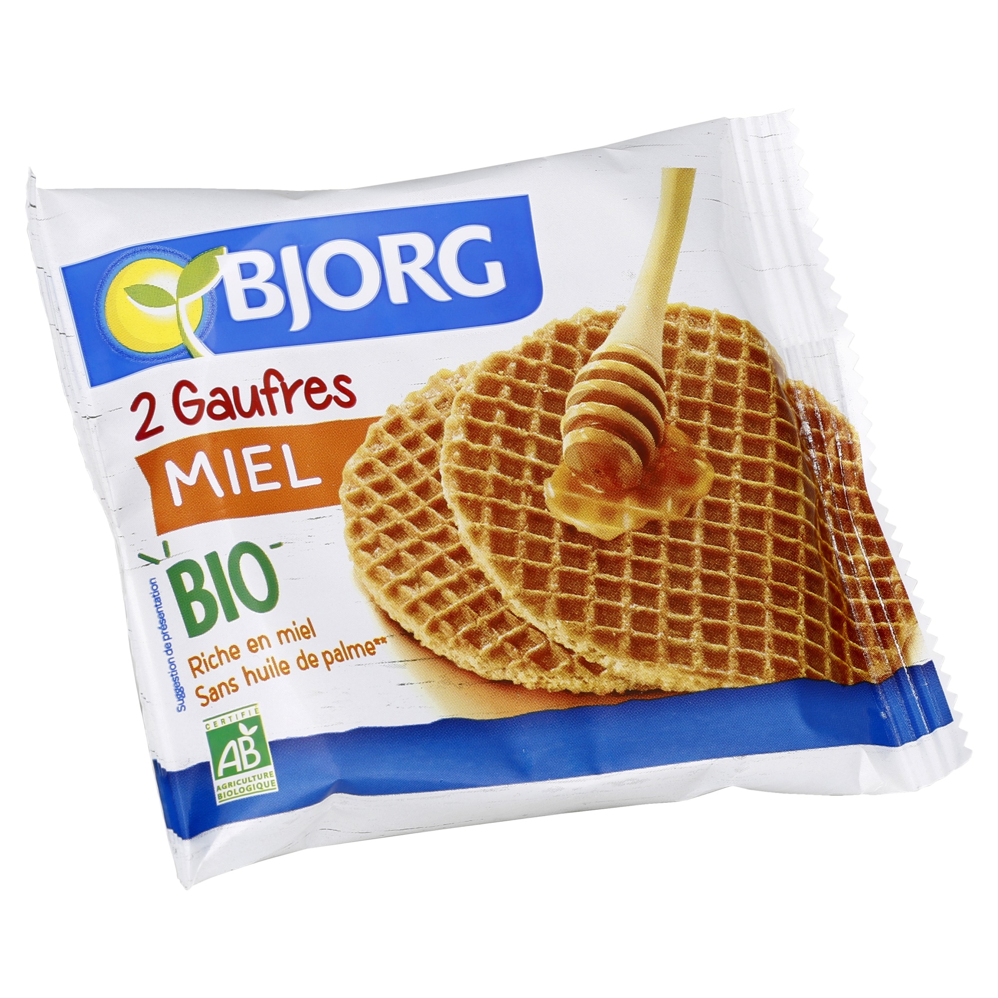 Bjorg Organic Waffles with Honey (58g)