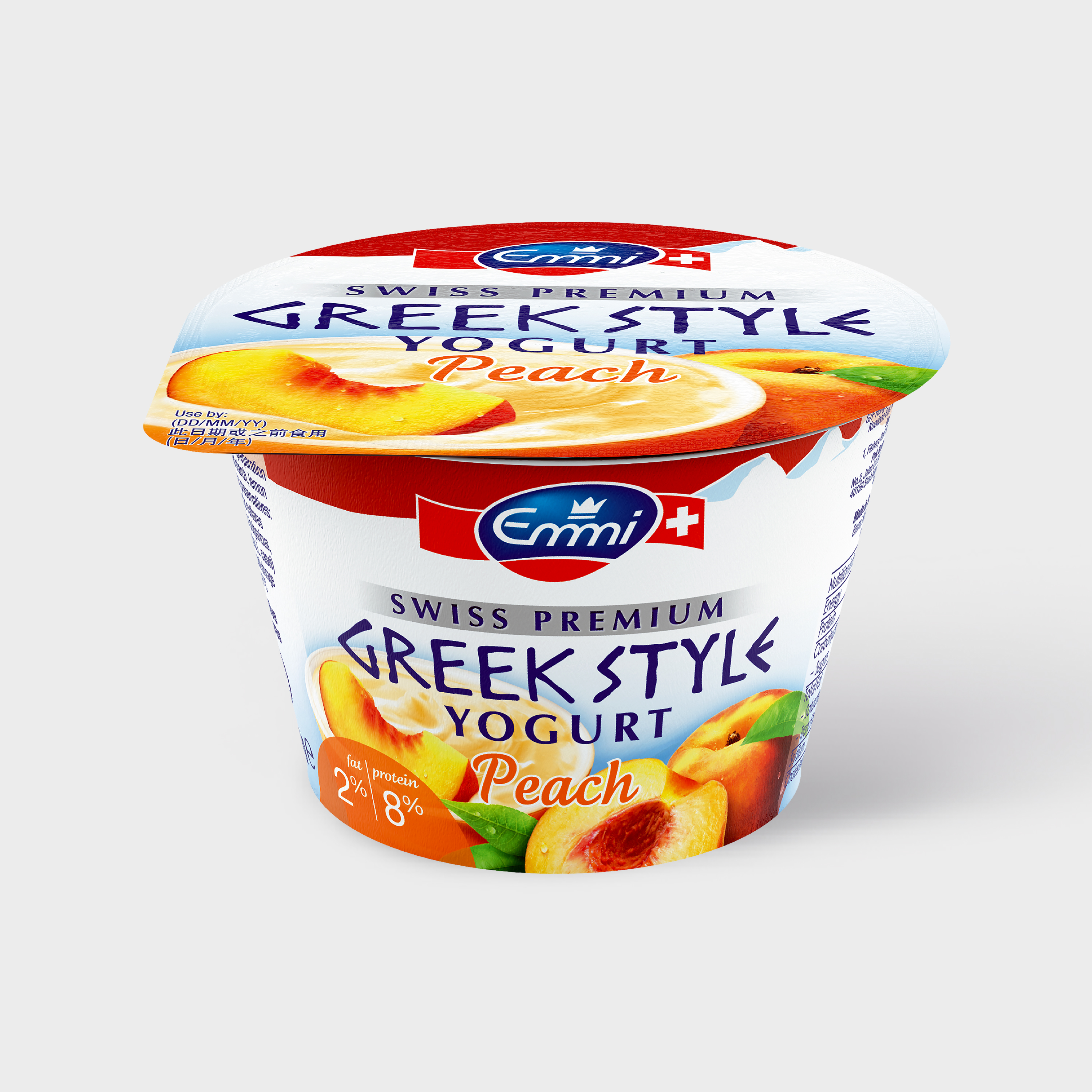 Emmi Yogurt Greek Style Peach 2% (150g)