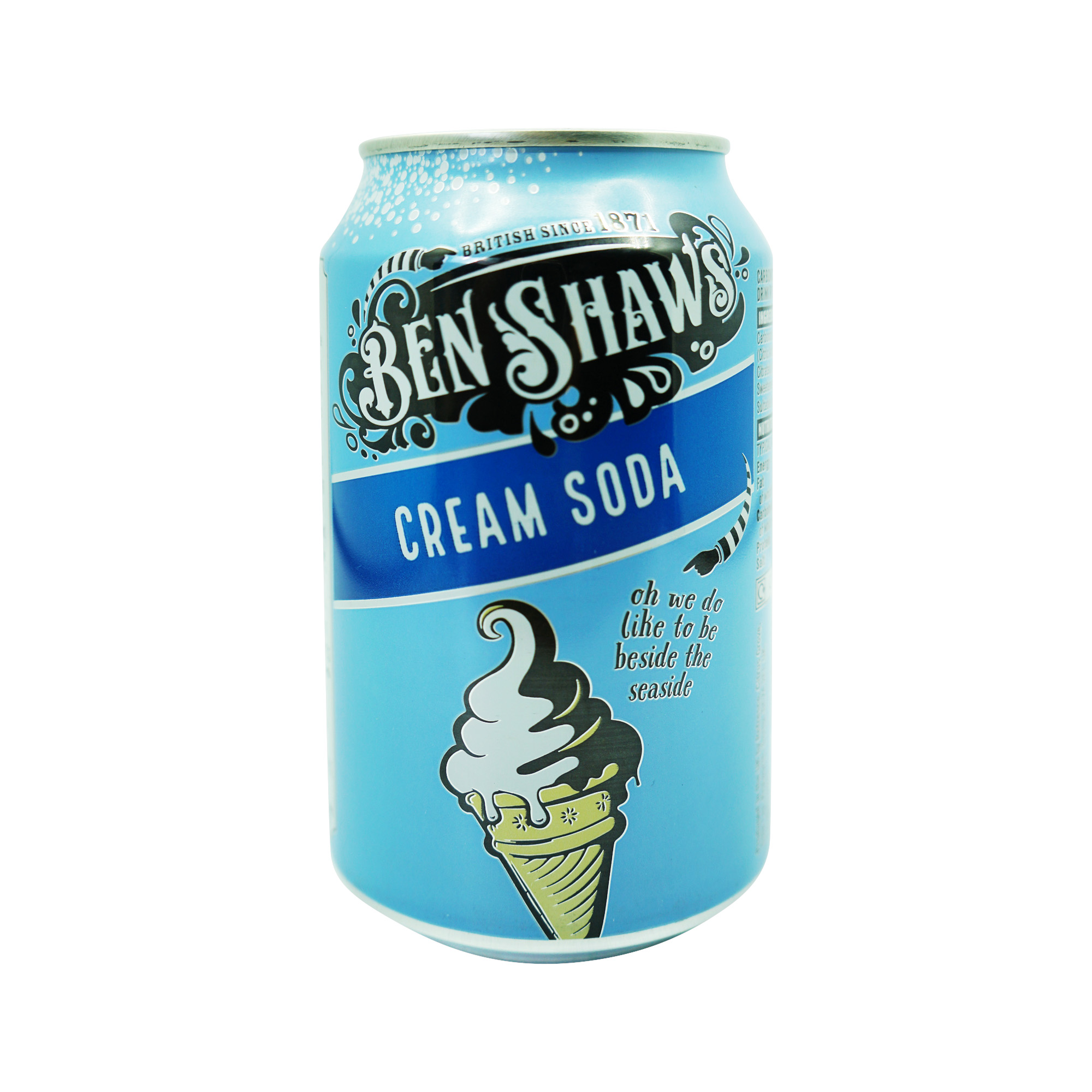 Ben Shaws Cloudy Cream Soda Can 330ml