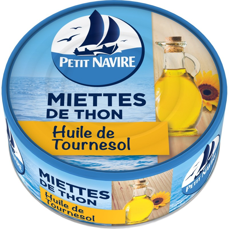 Petit Navire Tuna Flakes Sunflower Oil (104g)