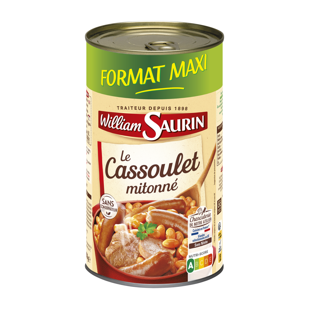 William Saurin Cassoulet Mitonne (1260g)