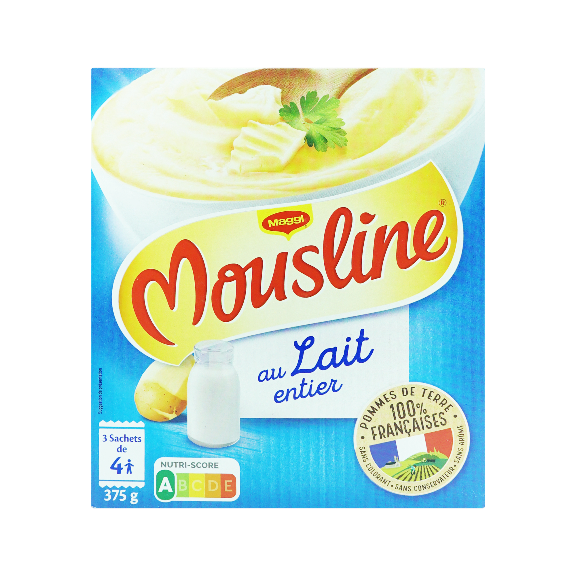 Maggi Mashed Potatoes with Milk (3x125g)