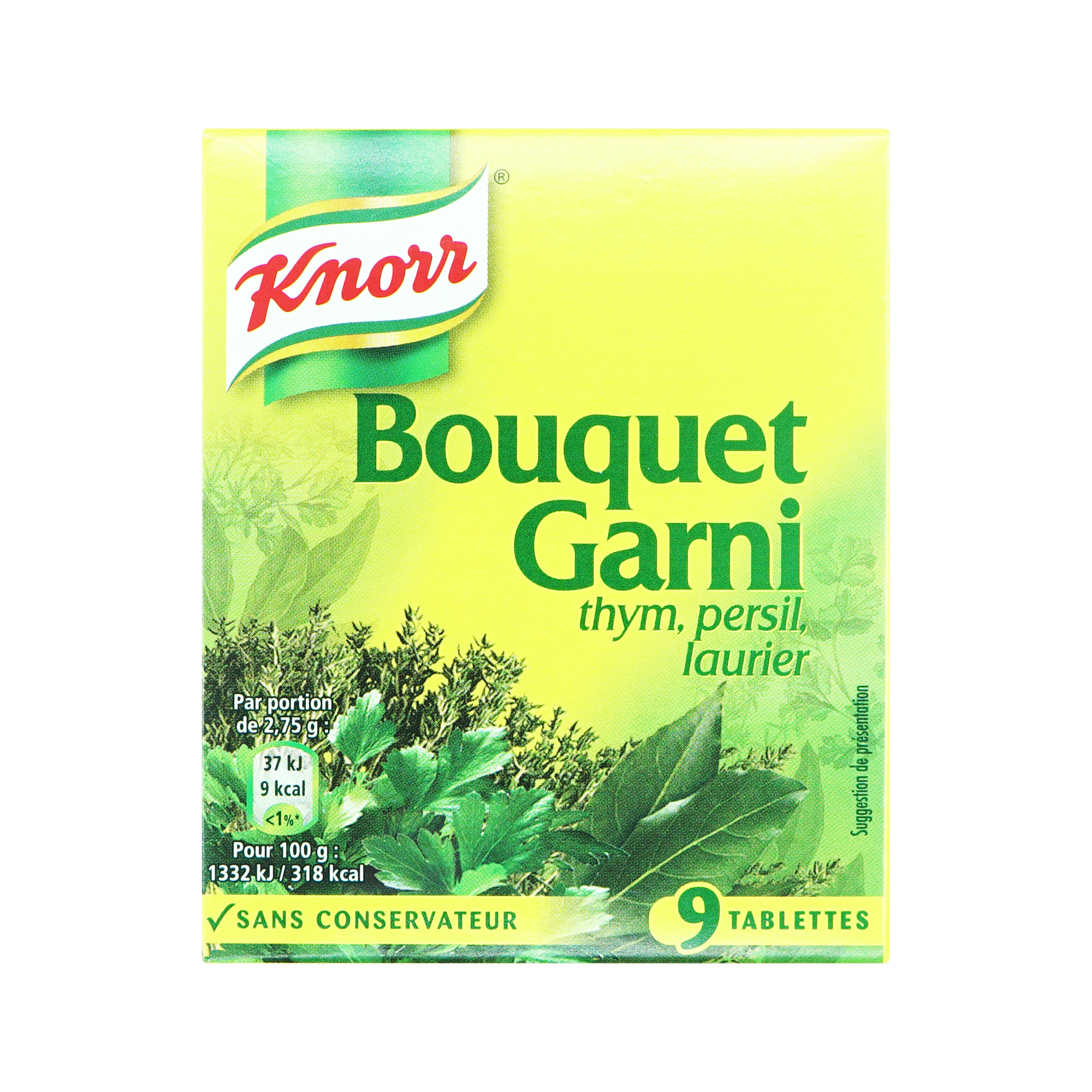 Knorr Thyme, Parsley and Bay Leaves Broth in cube (9x11g)