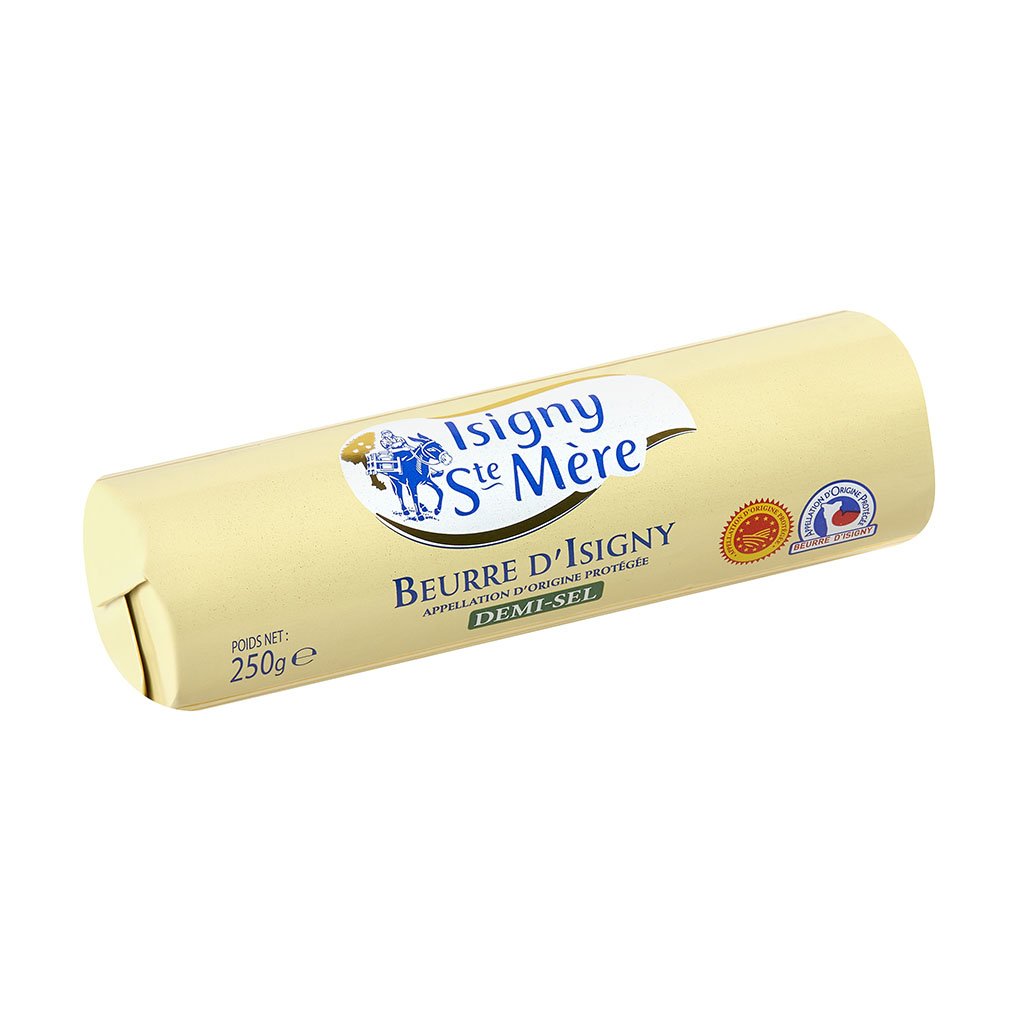 Isigny AOC Salted Roll Butter (250g)