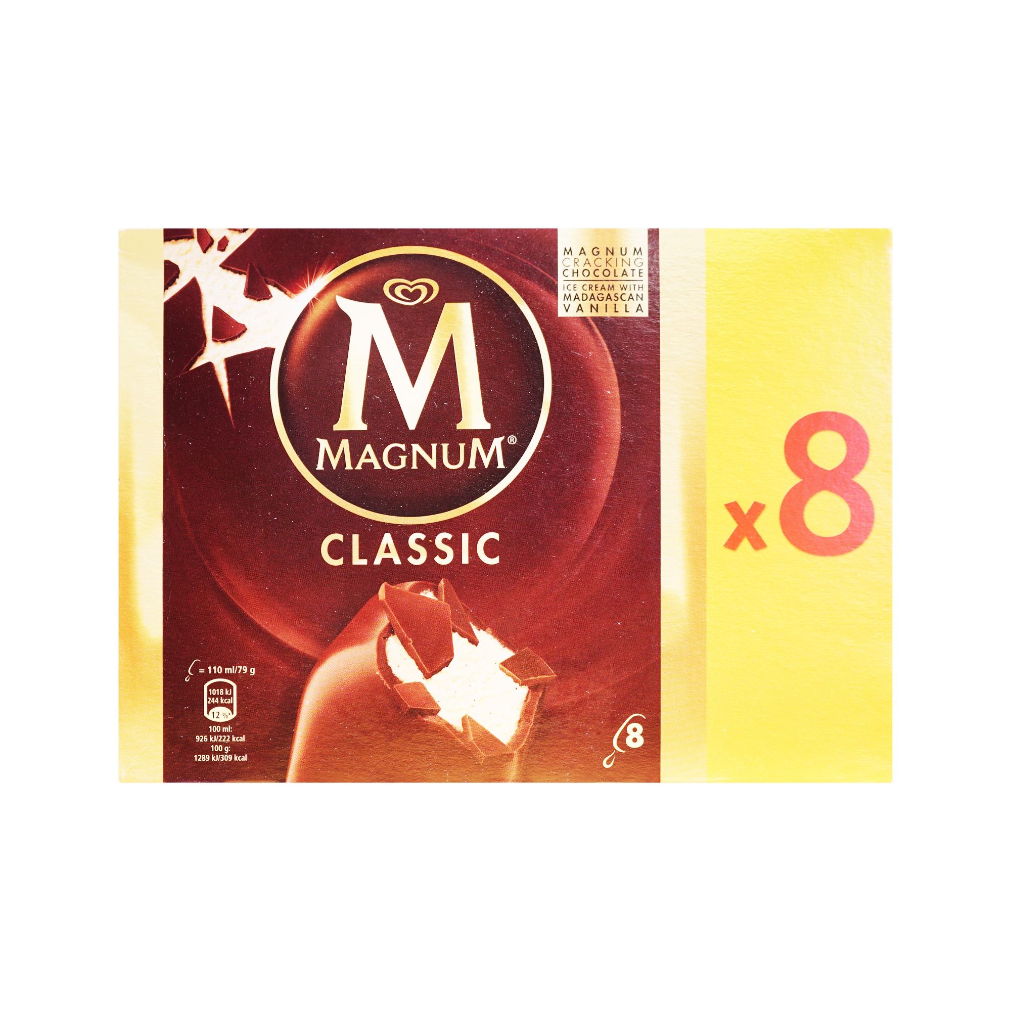 Magnum Classic Ice Cream (8x110ml)