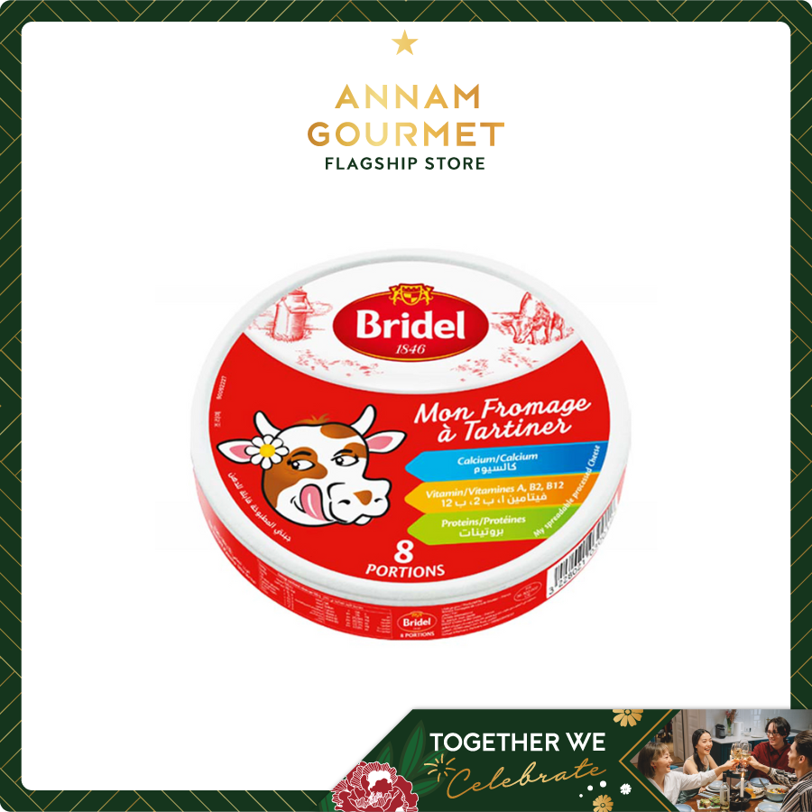 Bridel Cheese 8 portions (120g)