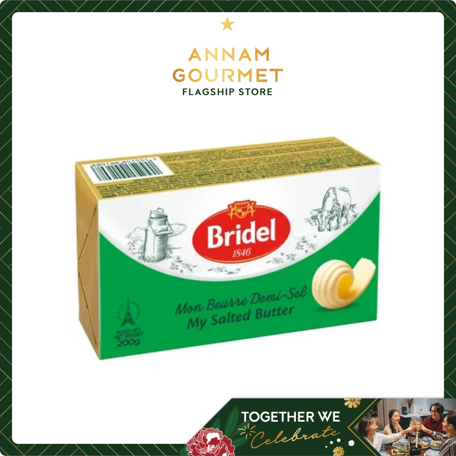 Bridel Salted Butter 80% fat (200g)
