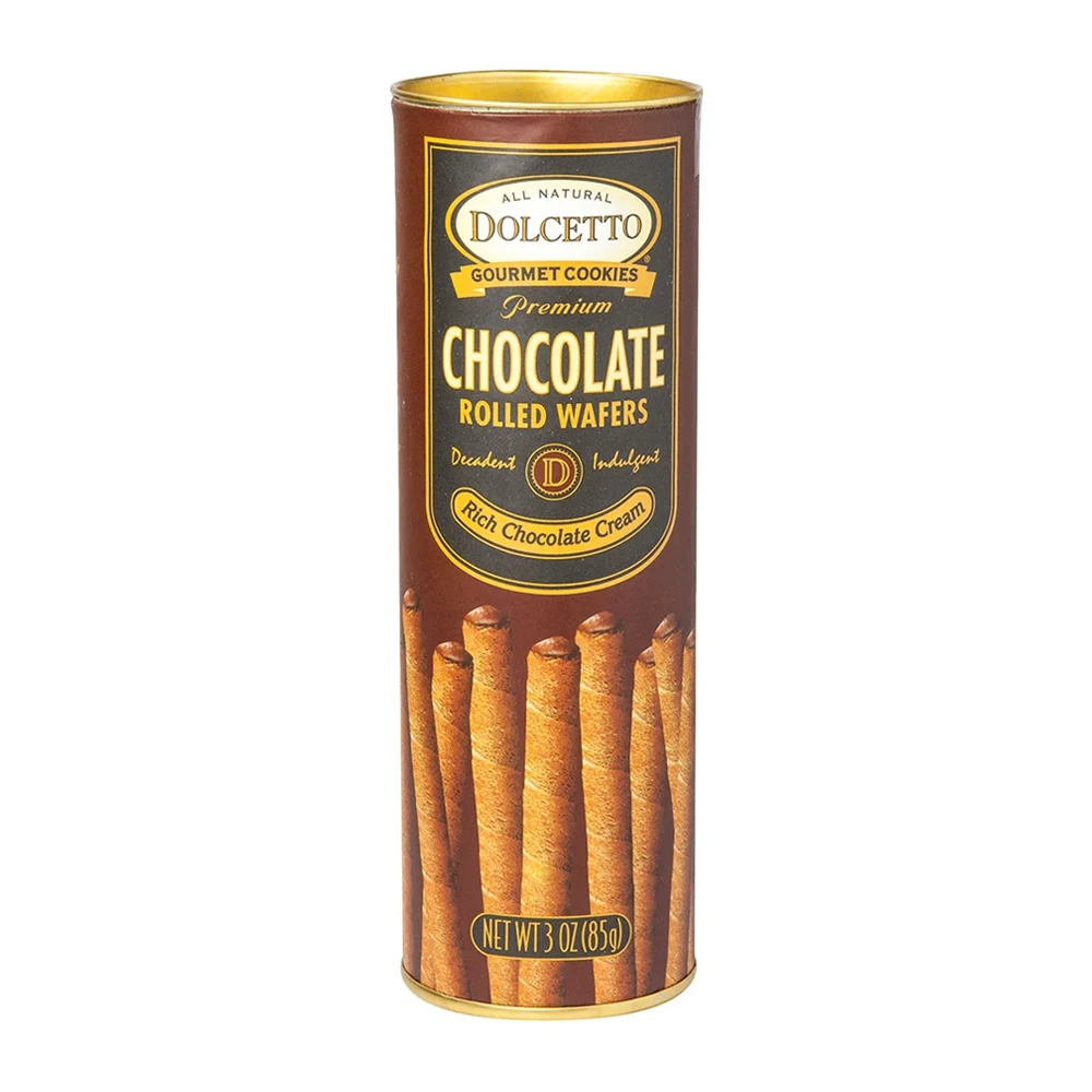 Dolcetto Chocolate Rolled Wafers (85g)