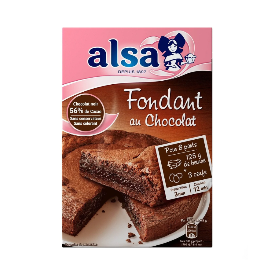 Alsa Fondant Chocolate Cake (320g)