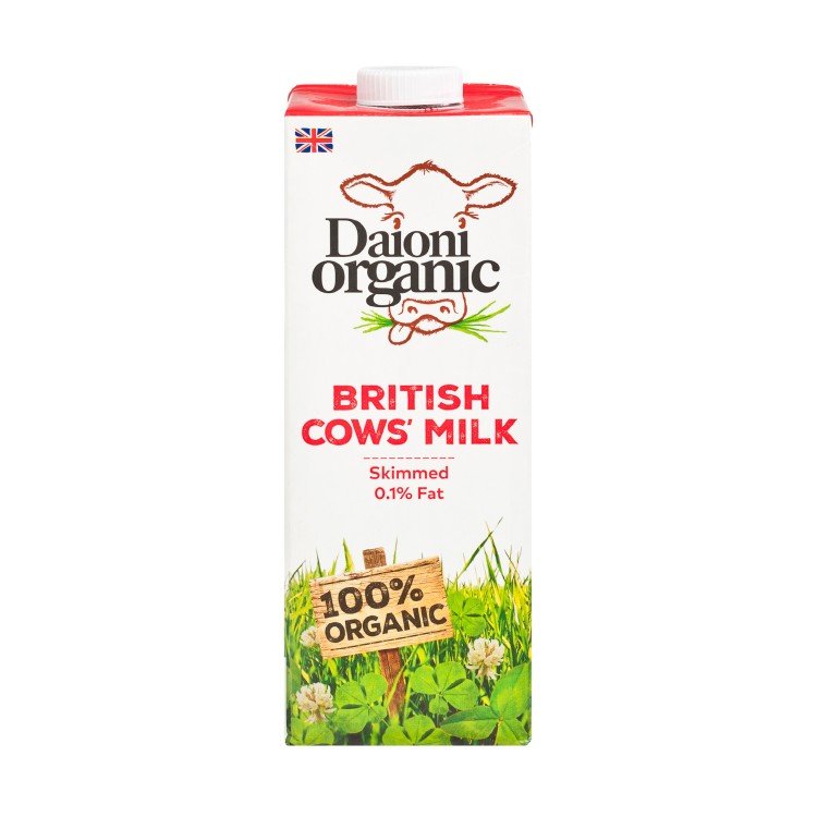 Daioni Organic Skimmed Milk (1L)