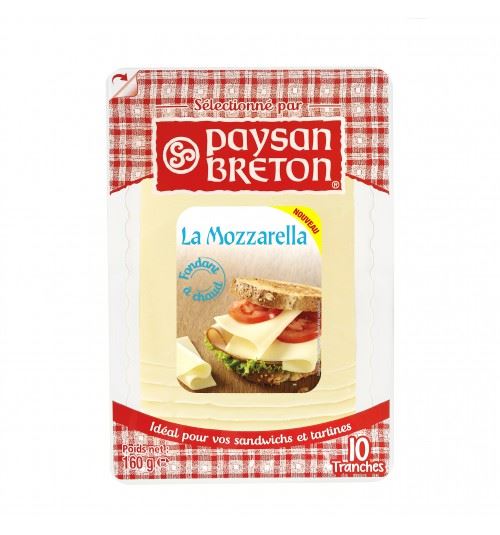 Paysan Mozzarella Cheese Slices (160g)