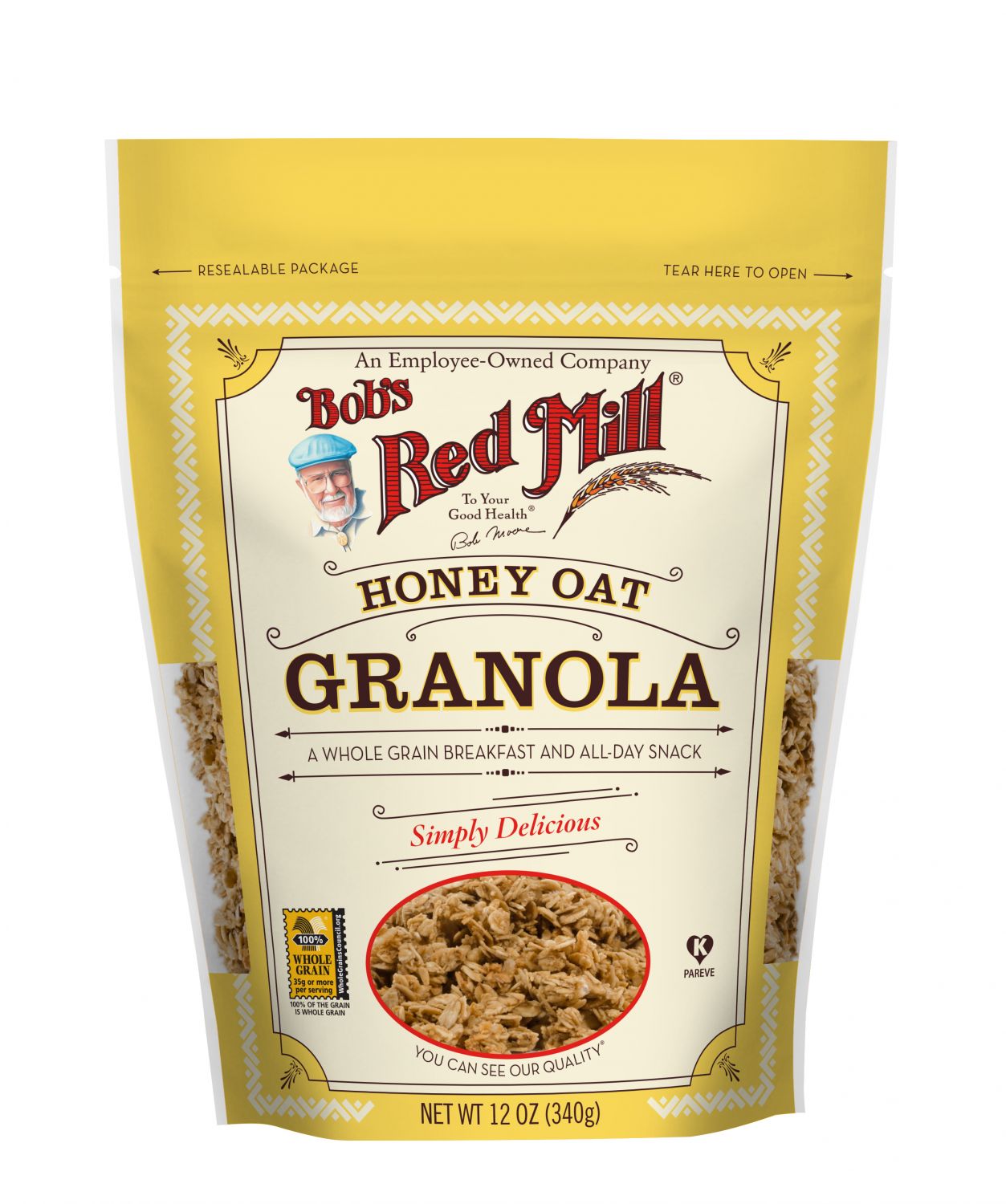 Bob's Red Mill Granola Honey Oat (340g)