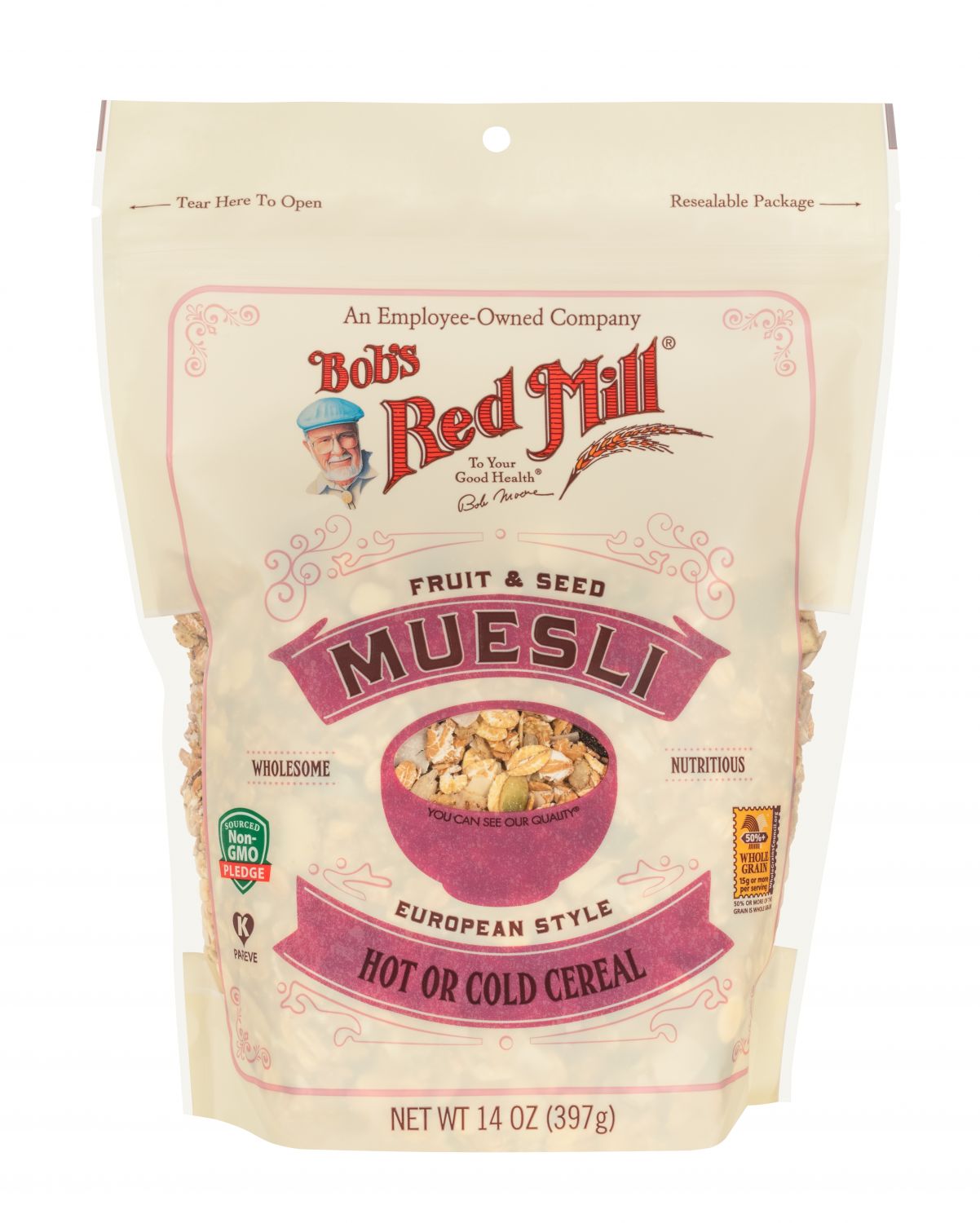 Bob's Red Mill Muesli Fruit & Seed Cereal (397g)