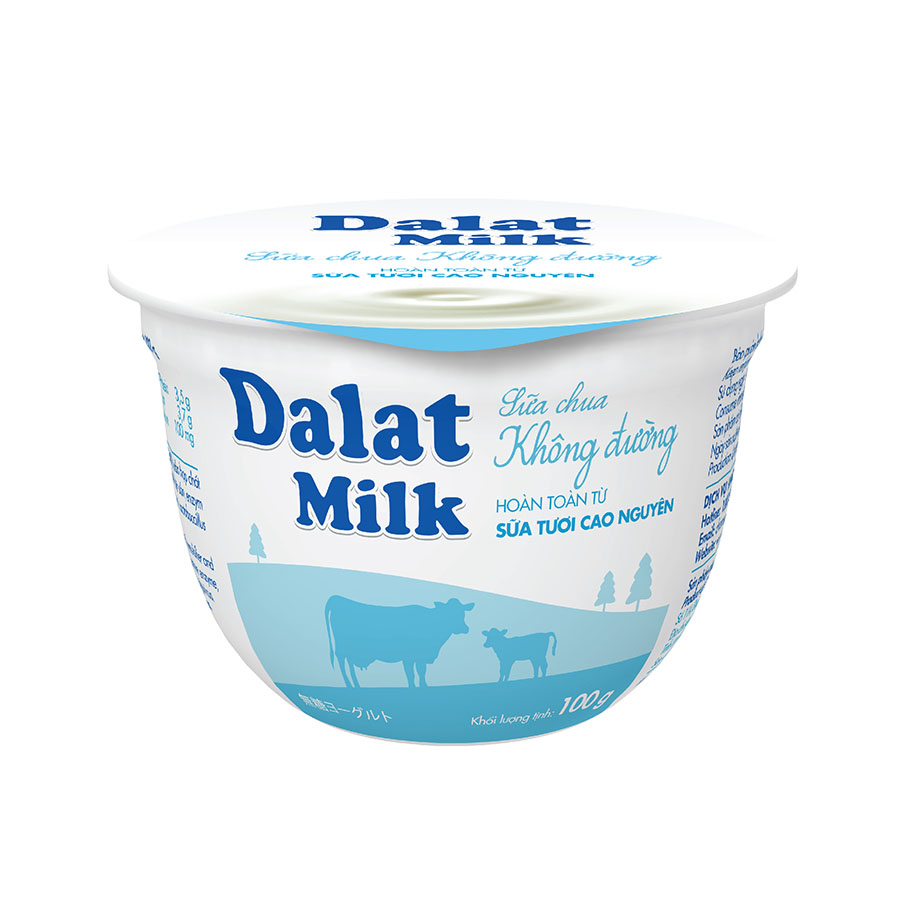DalatMilk Yogurt Plain (100g)