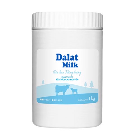 DalatMilk Yogurt Plain (1kg)