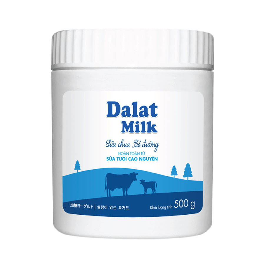 DalatMilk Yogurt Sweetened (500g)