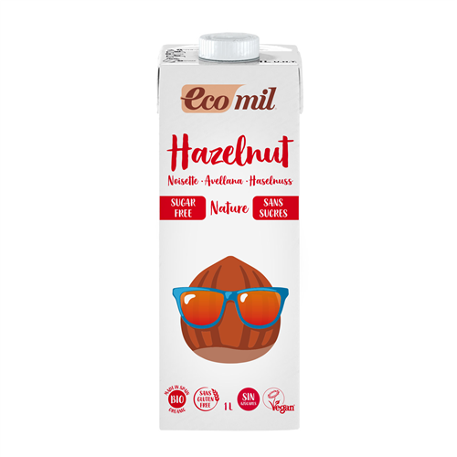 Ecomil Hazelnut Drink Sugar Free Bio (1L)