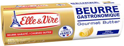 Elle & Vire Roll Butter Unsalted (250g)