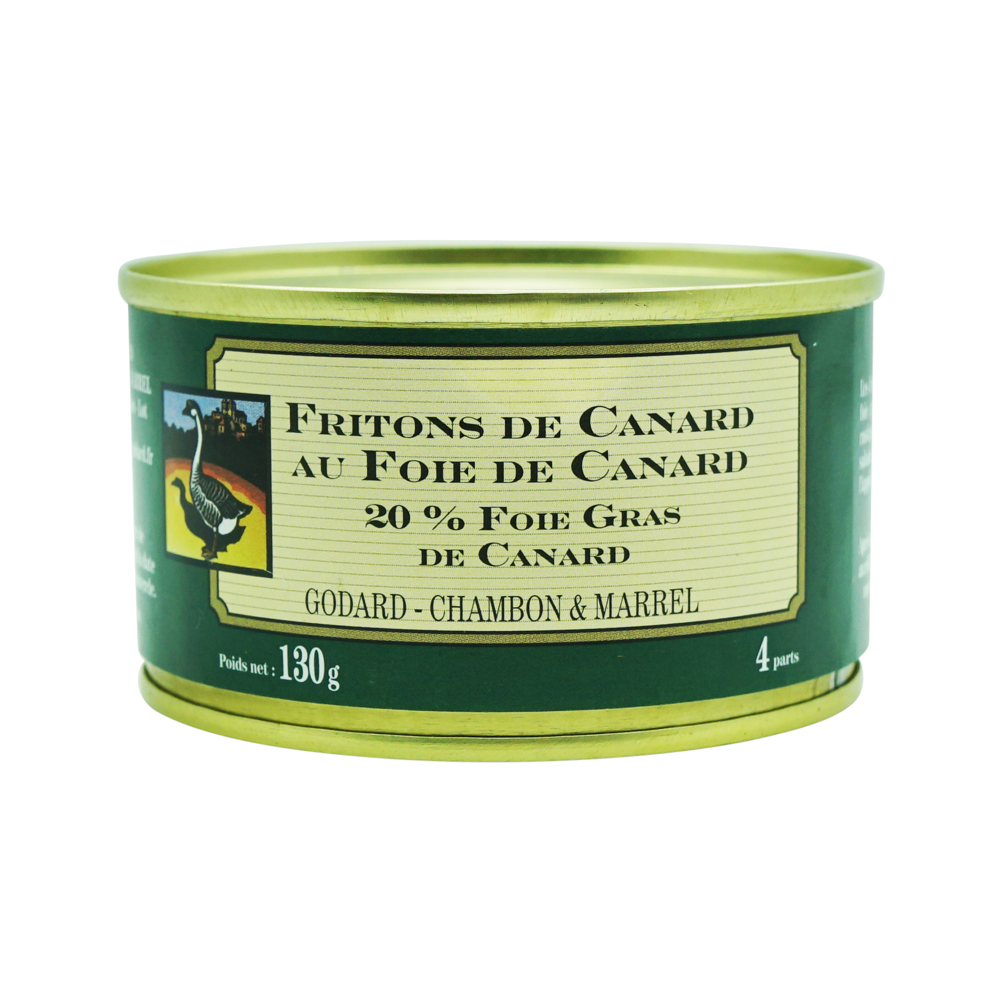 Godard Duck Friton 20% Foie Gras (130g)
