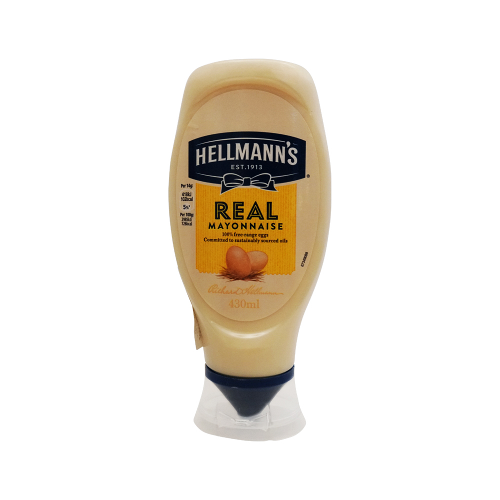 Hellmann's Real Mayonnaise Squeezy (430ml)