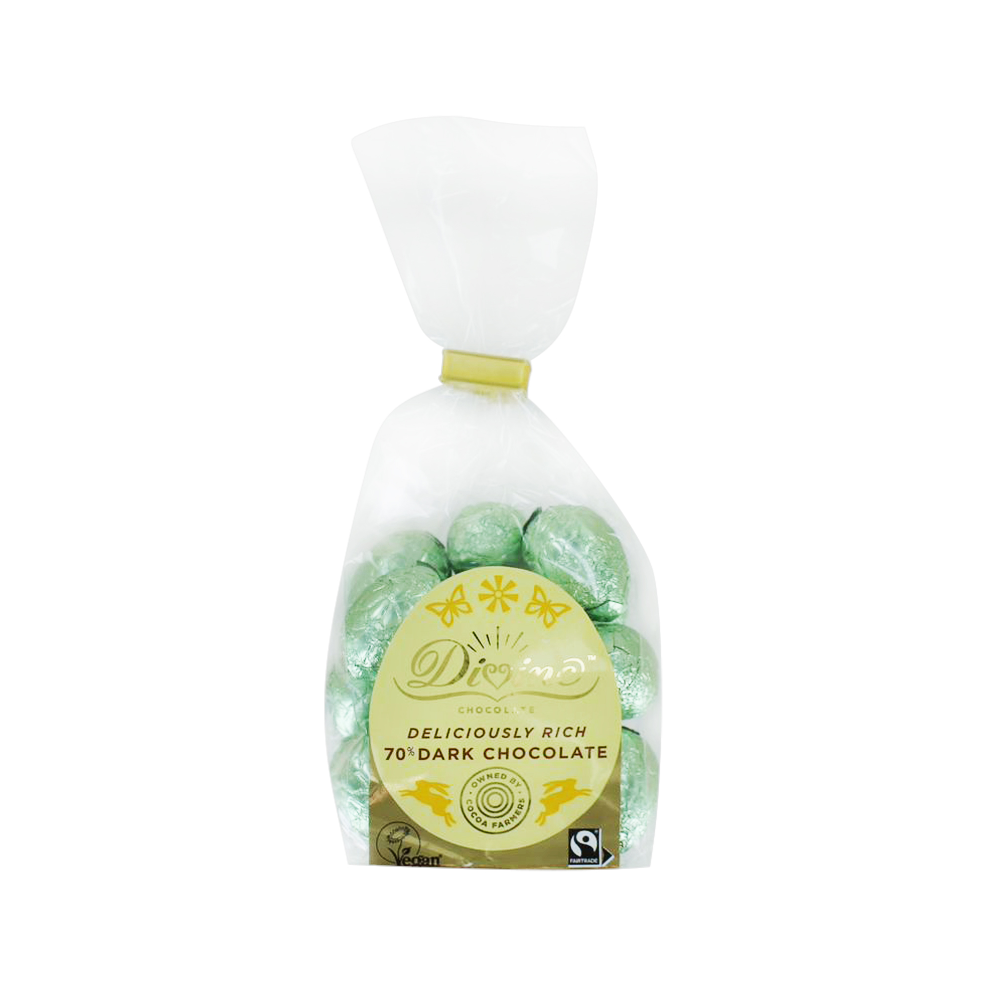 Divine Rich Dark Chocolate Mini Eggs 152G