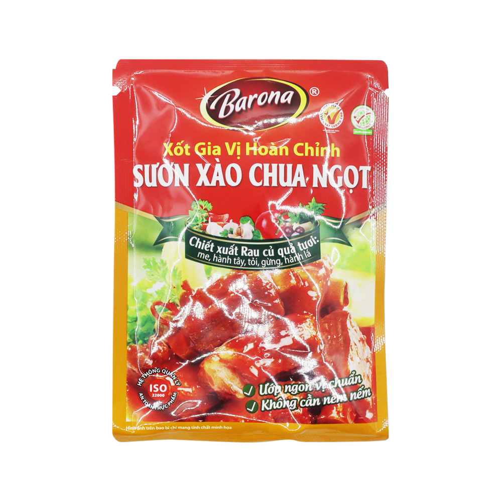 Barona Sweet & Sour Sauce for Spare ribs (80g)