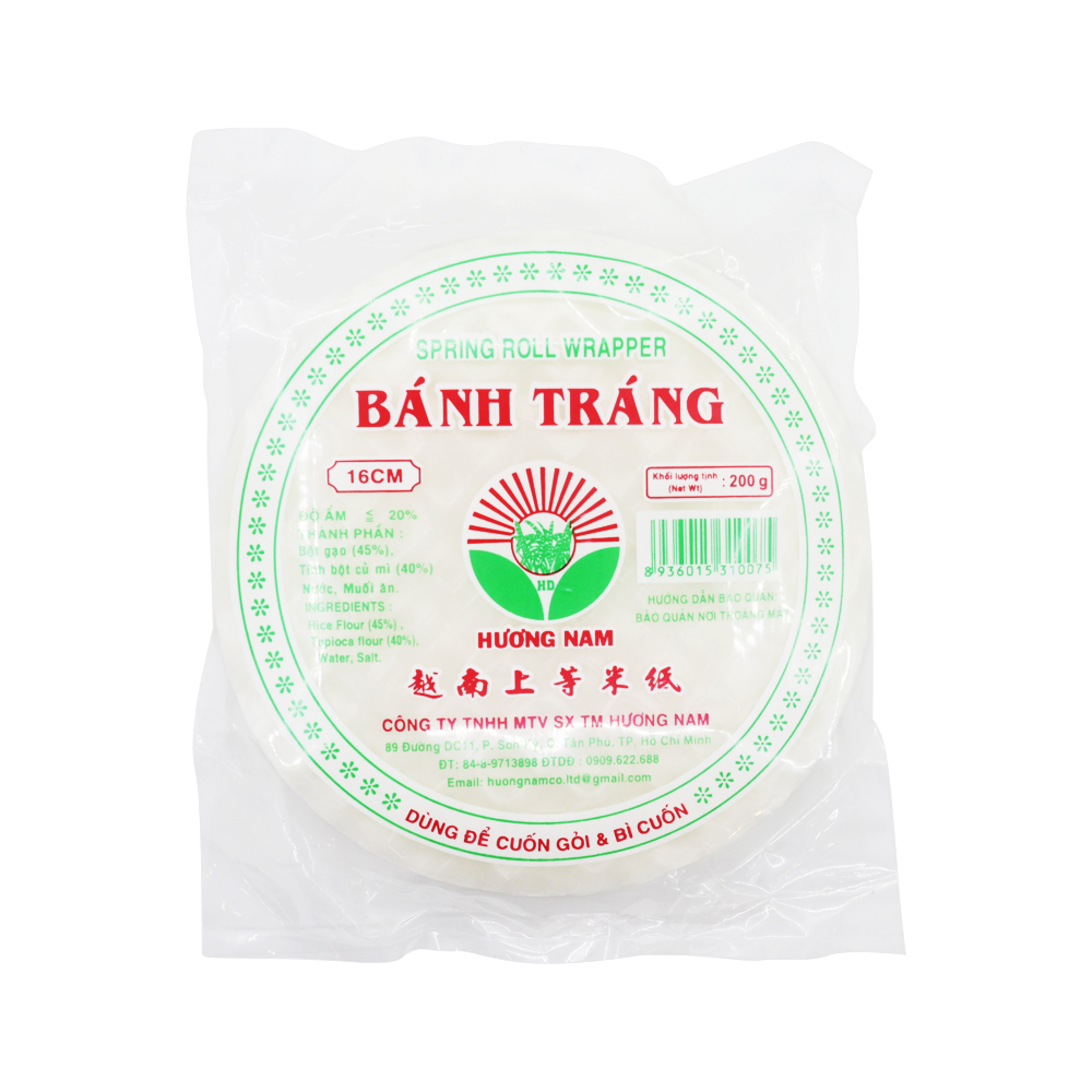 Huong Nam Rice Paper Medium (200g)