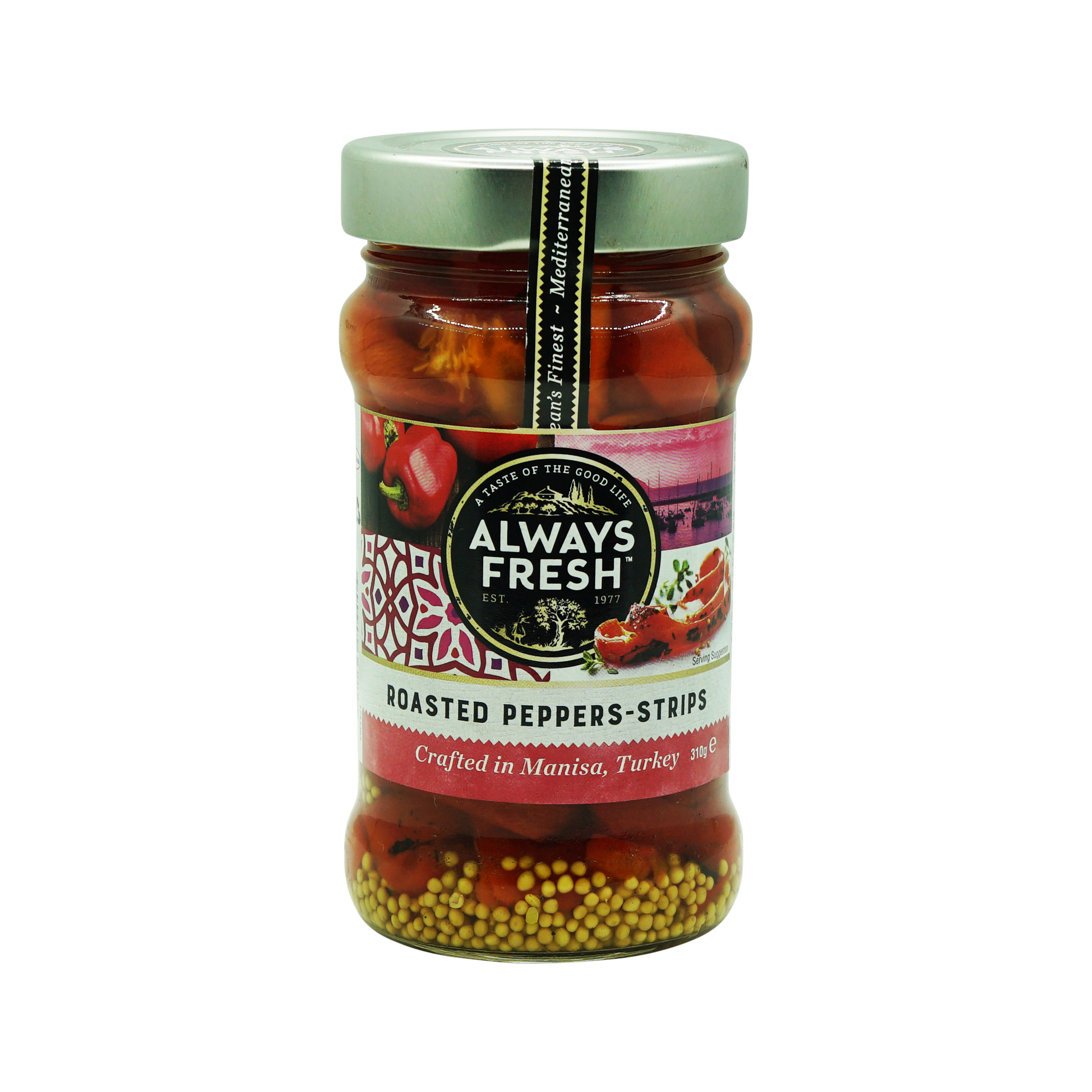 Always Fresh Peppers Fire Roasted Strips (310g)