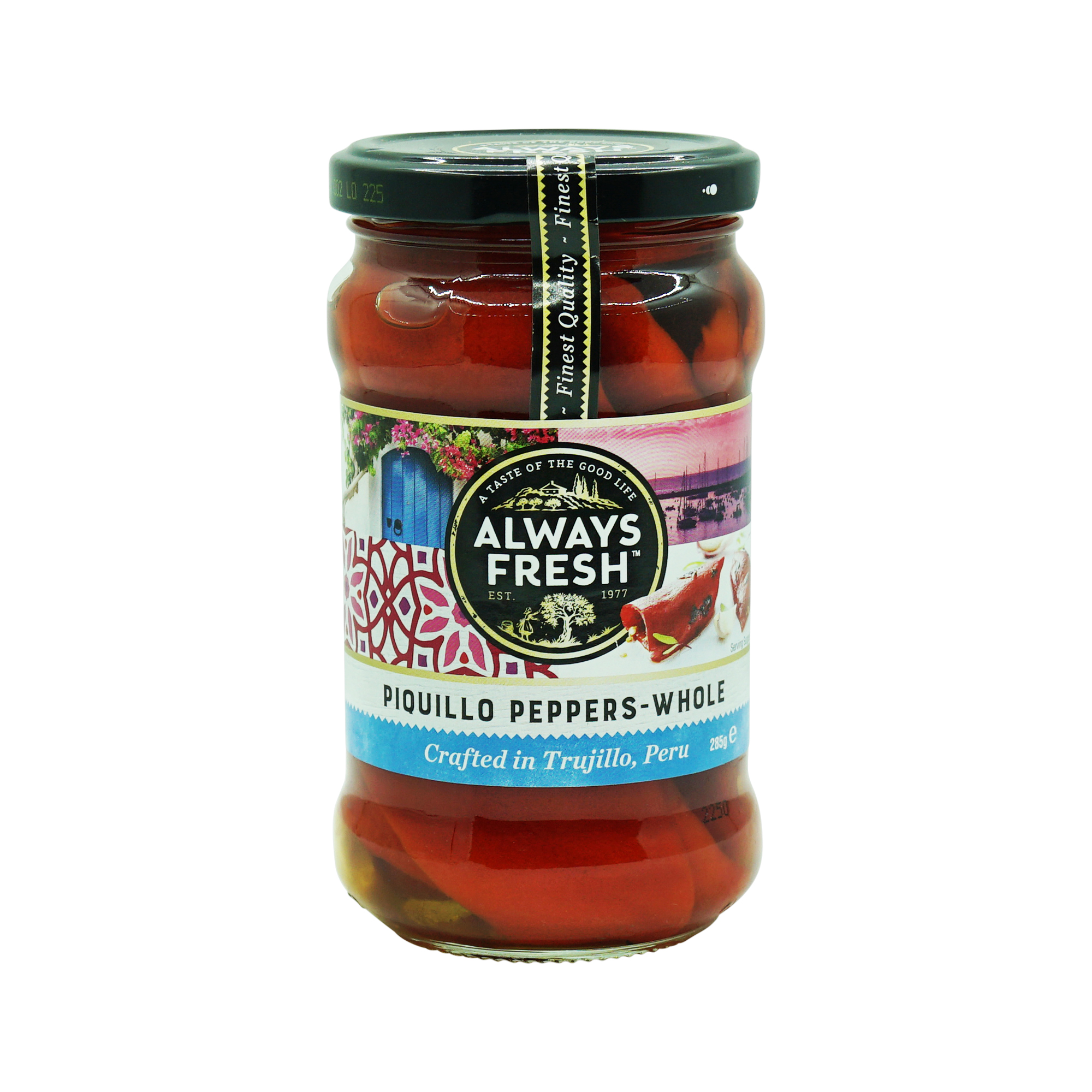 Always Fresh Red Peppers Fire Roasted Whole (330g)