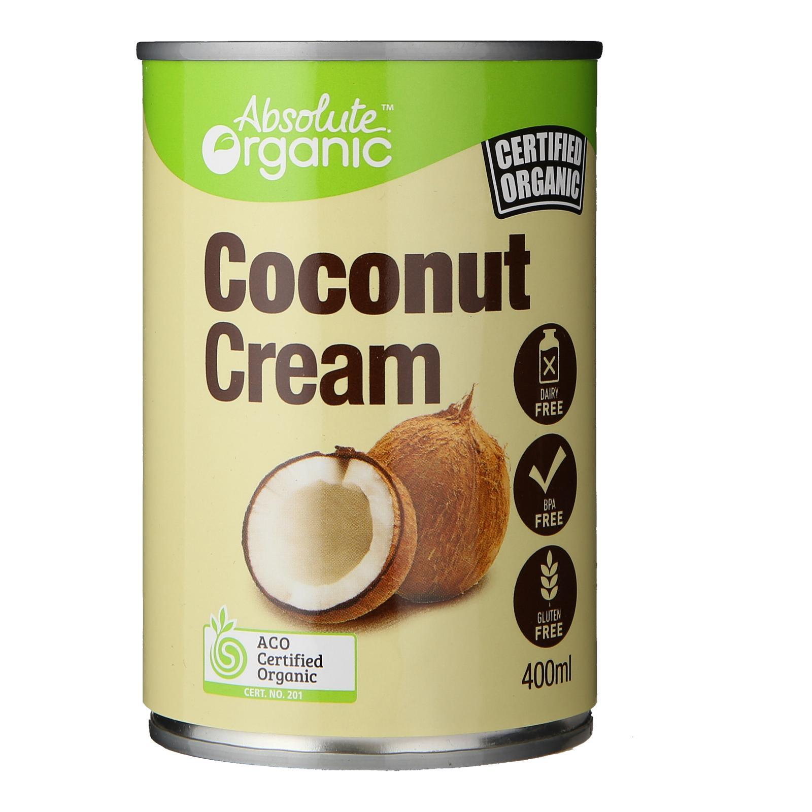 Absolute Organic Coconut Cream BPA Free(400g)