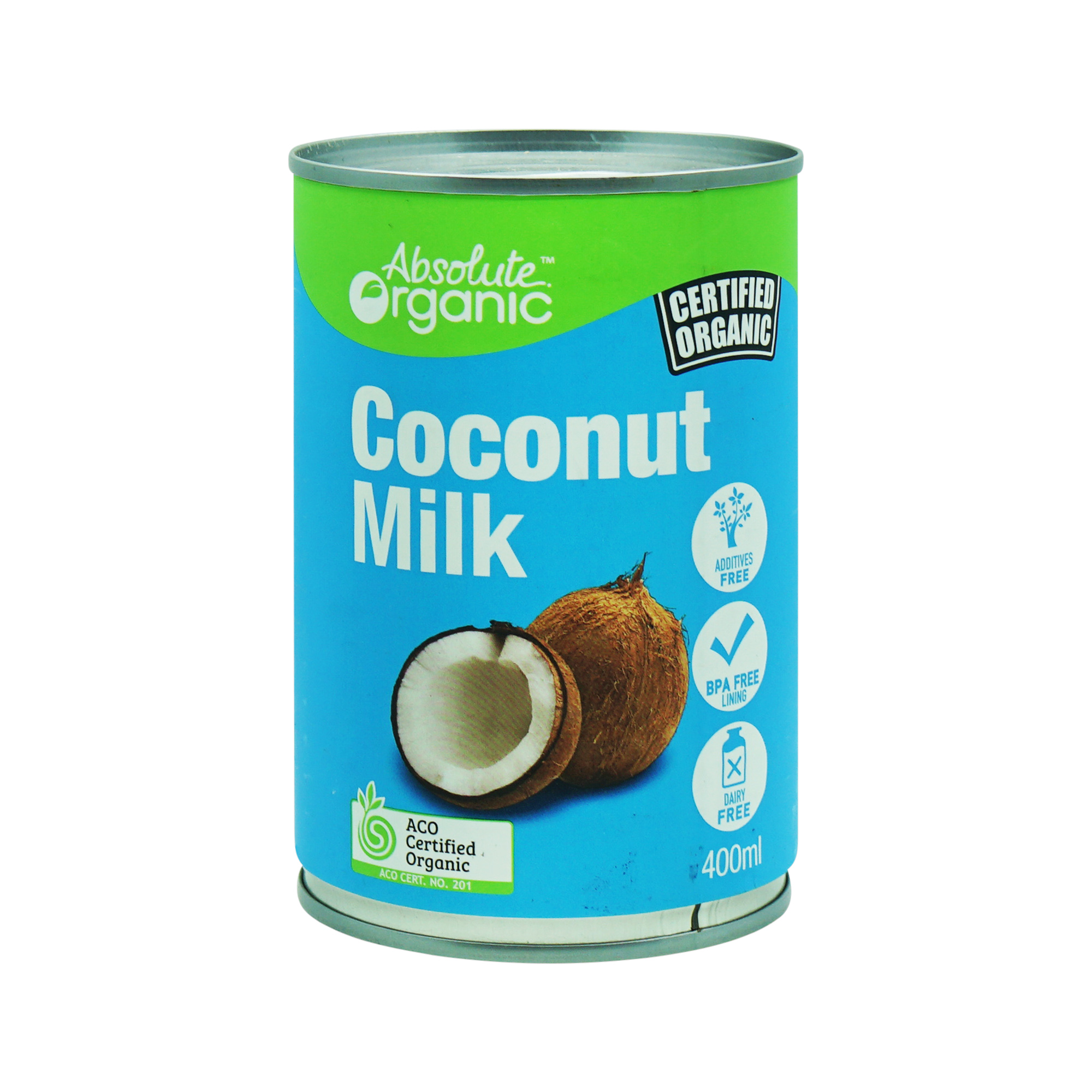Absolute Organic Coconut Milk BPA Free(400g)