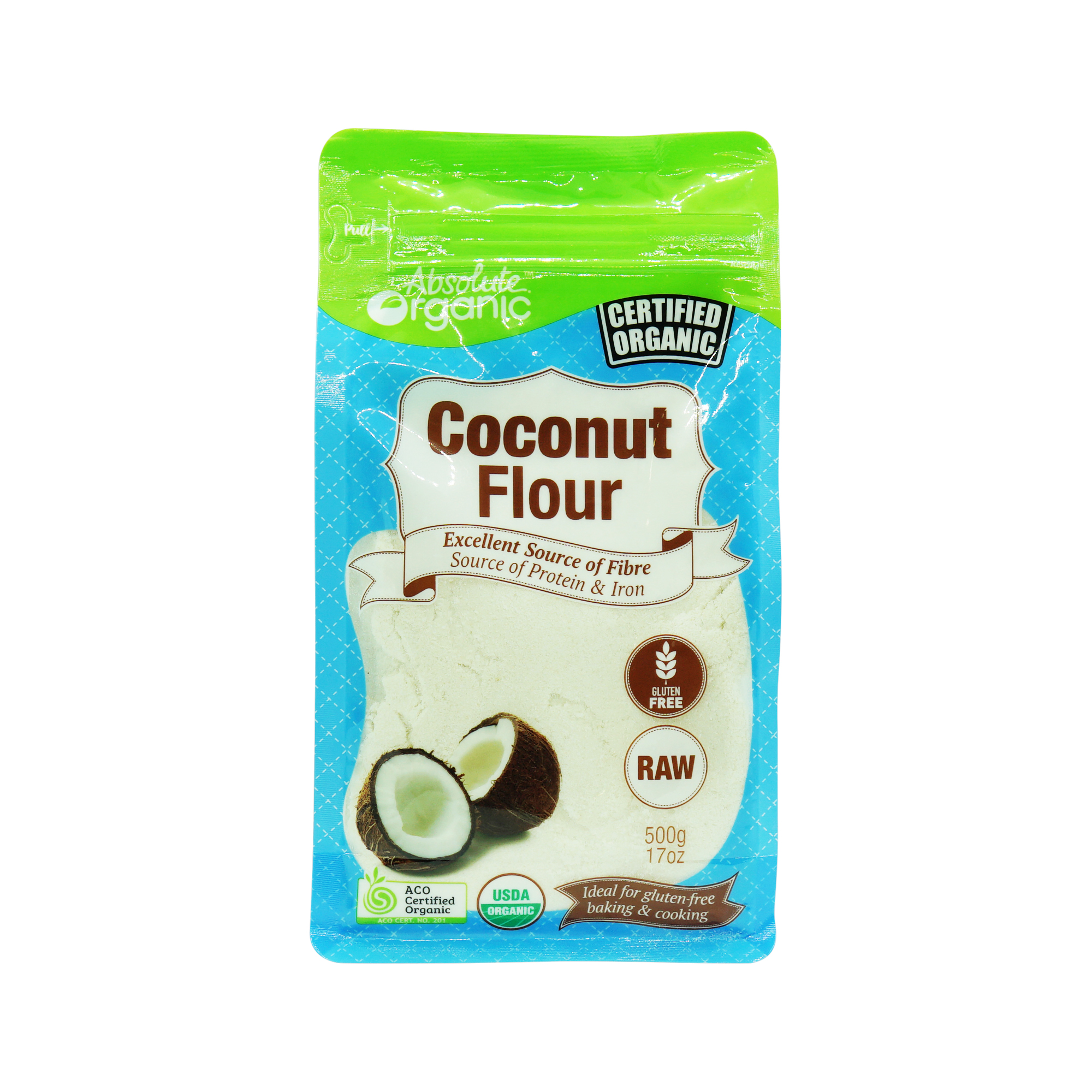 Absolute Organic Flour Coconut (500g)