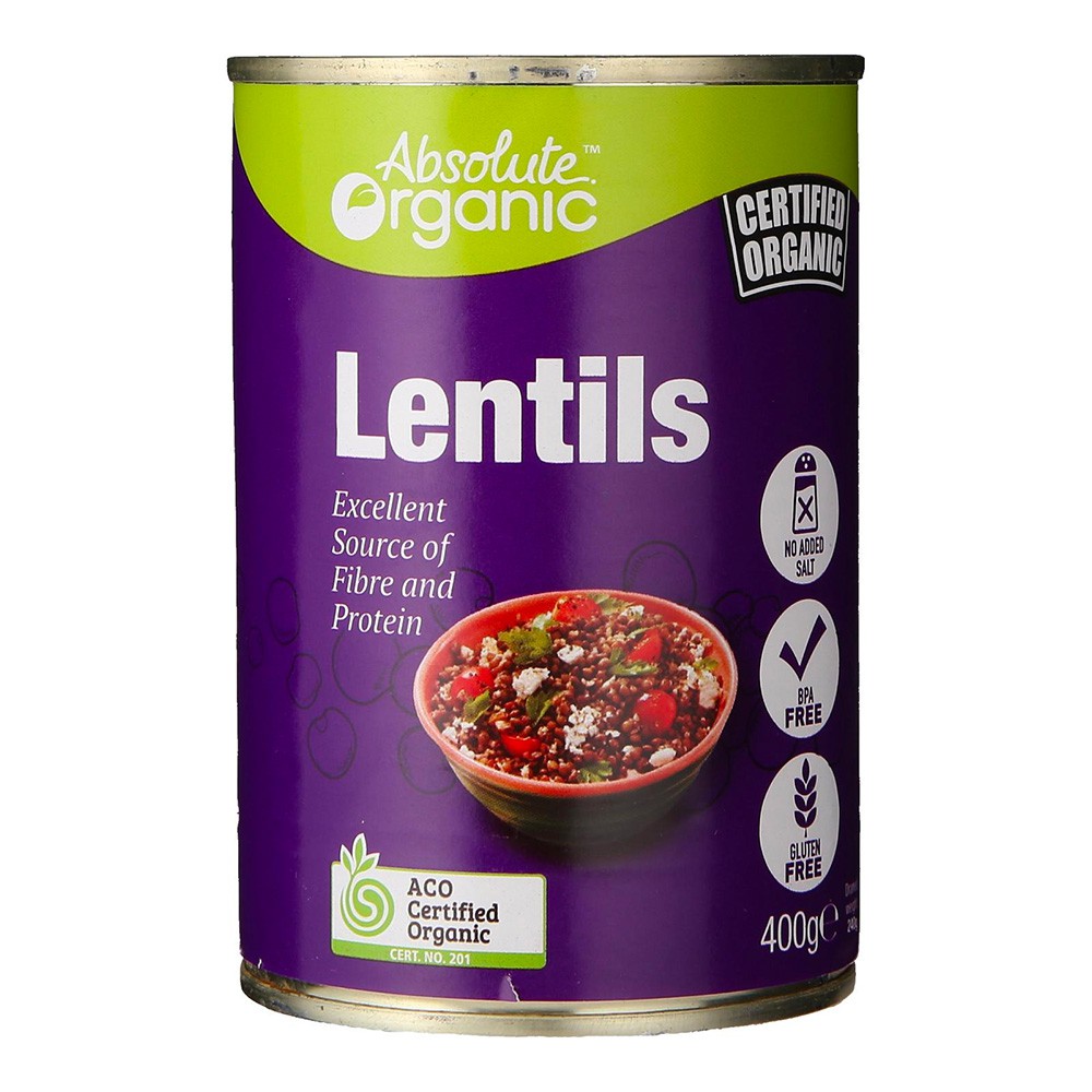 Absolute Organic Lentils (400g)