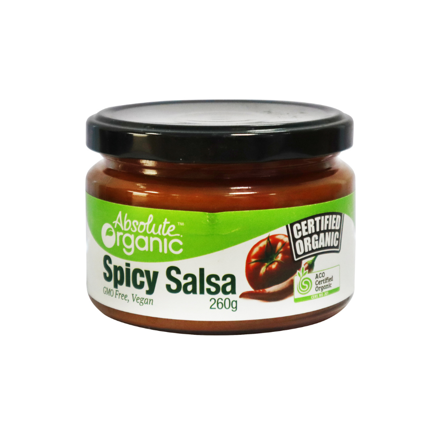 Absolute Organic Sauce Salsa Spicy (260g)