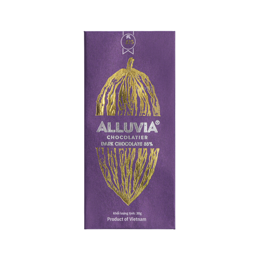 Alluvia Dark Chocolate 85% 30g